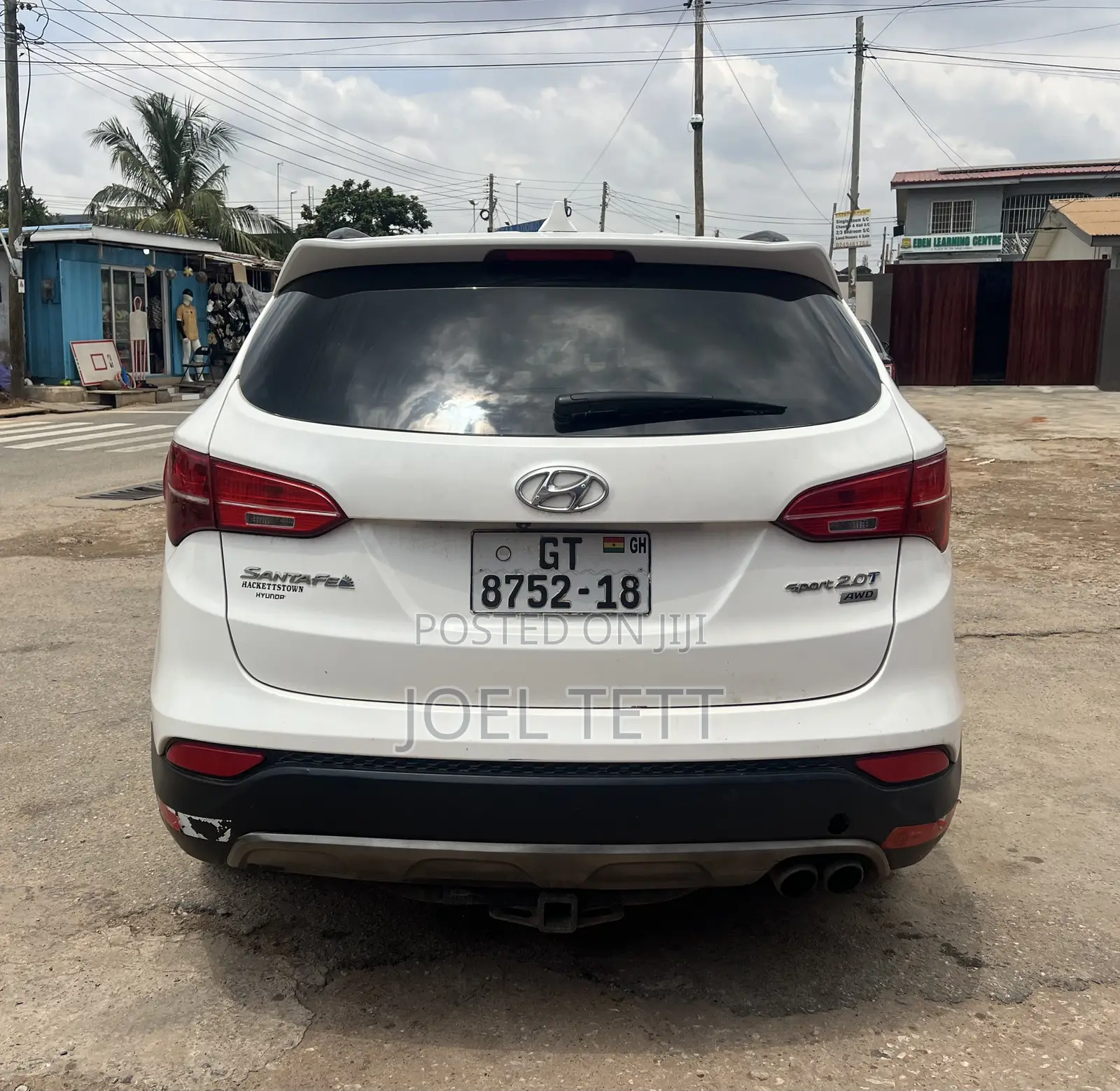 Hyundai Santa Fe 2013 White