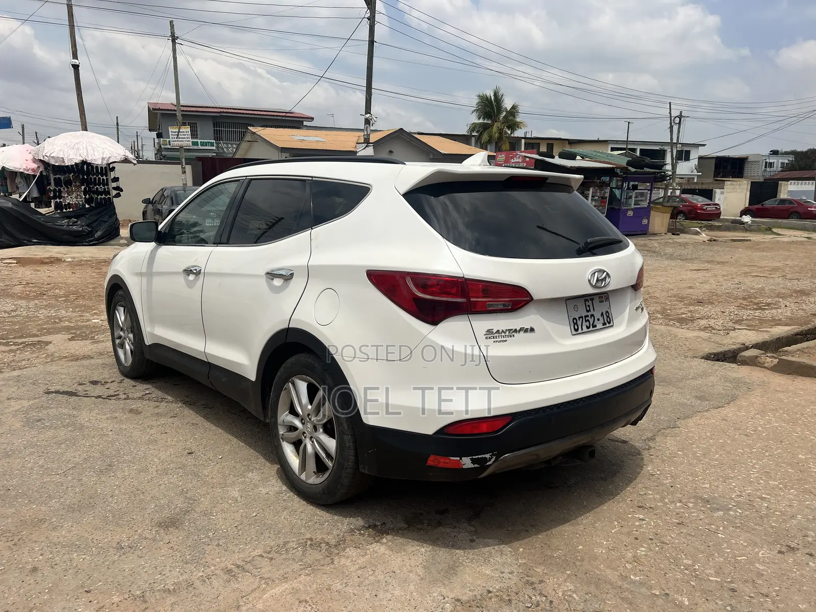 Hyundai Santa Fe 2013 White