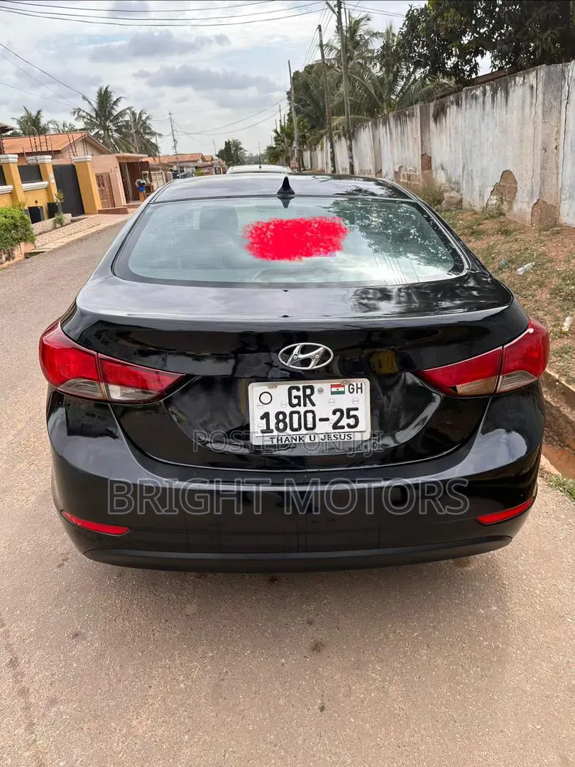 Hyundai Elantra SE 4dr Sedan (1.8L 4cyl 6A) 2015 Black