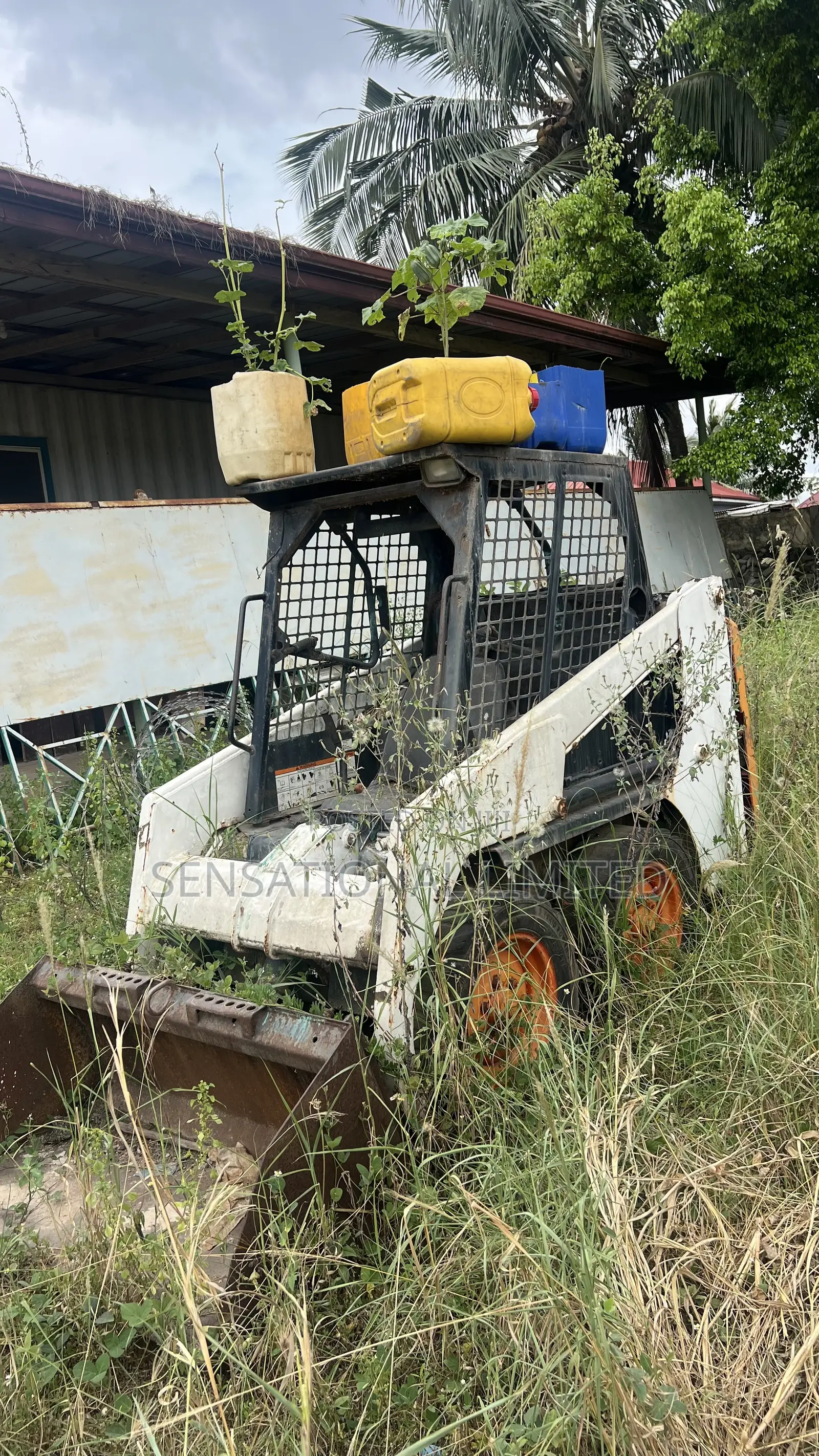 Used Bobcat Skid Steer Loader With Bucket