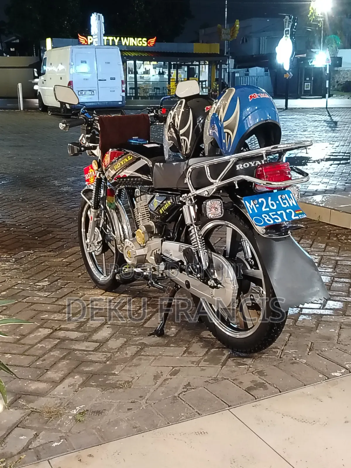 New Royal RY125 2026 Black