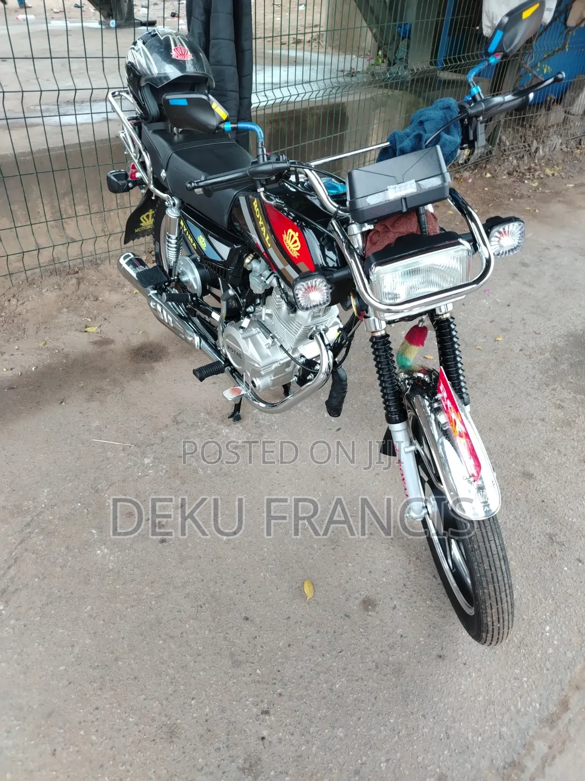 New Royal RY125 2026 Black