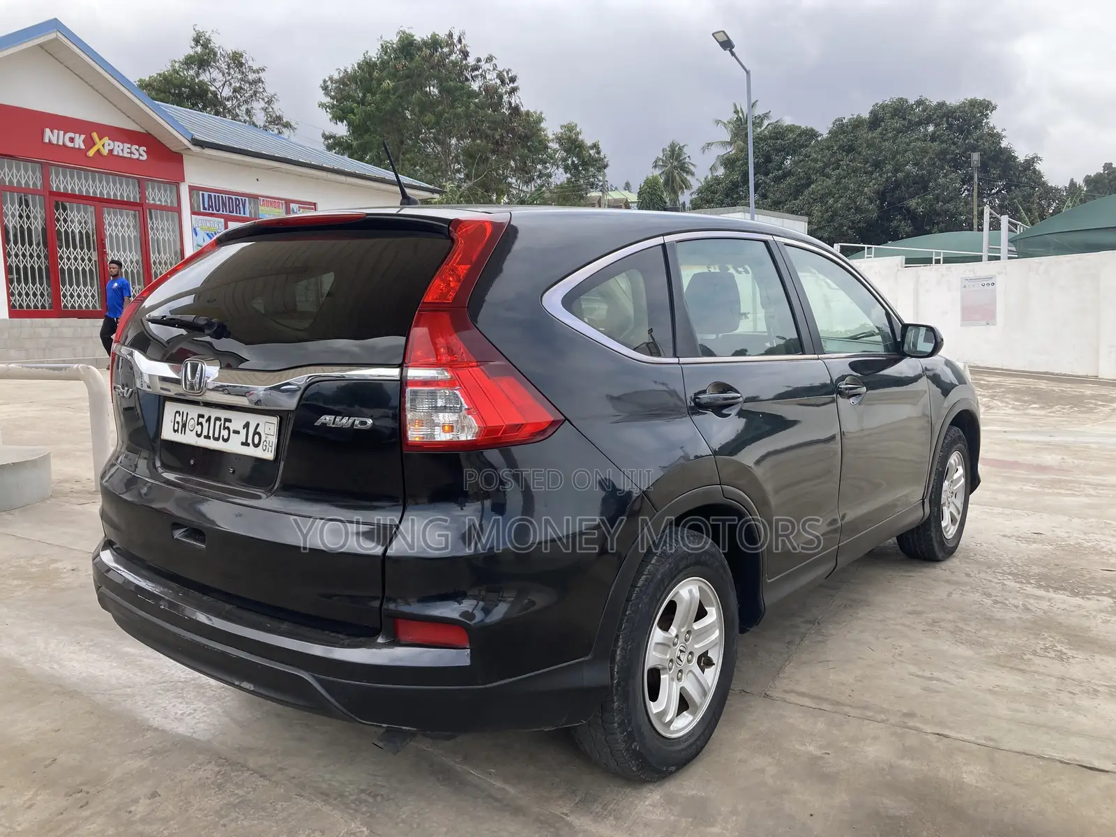 Honda CR-V EX 4dr SUV (2.4L 4cyl CVT) 2015 Black