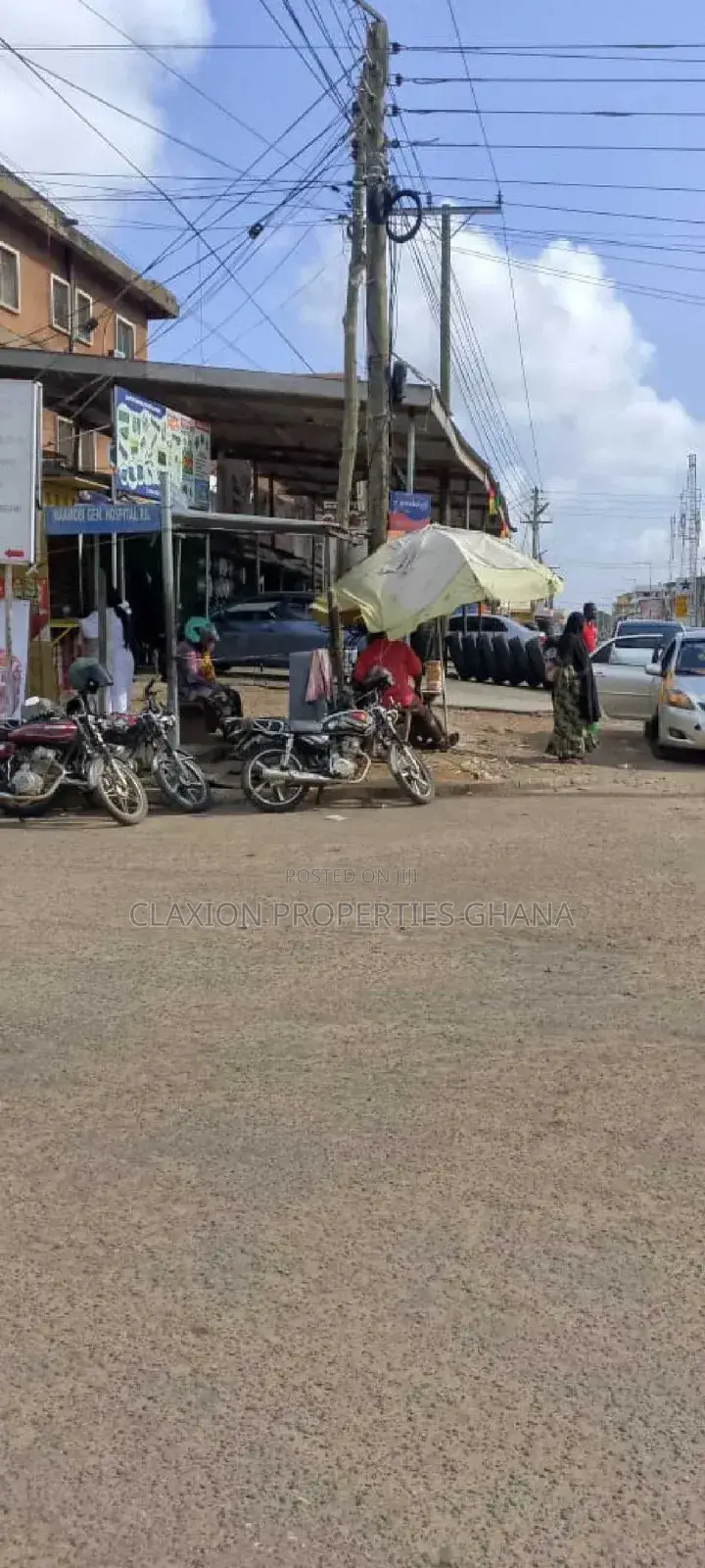 Roadside 1Acre of Land for Sale at Accra Kotobabi