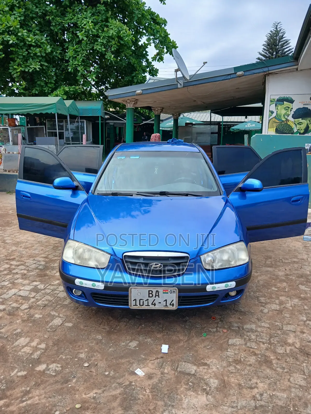 Hyundai Elantra 2003 Blue