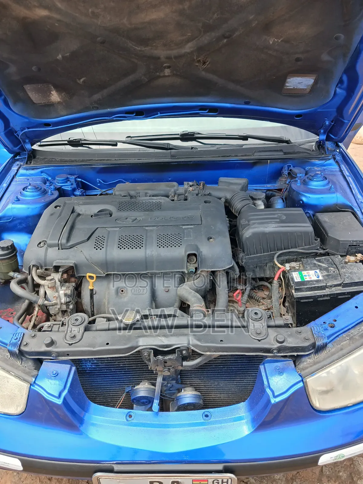Hyundai Elantra 2003 Blue