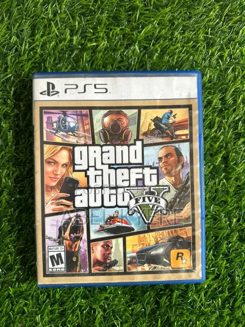 GTA 5 Cd Available for Ps5 Console and PC