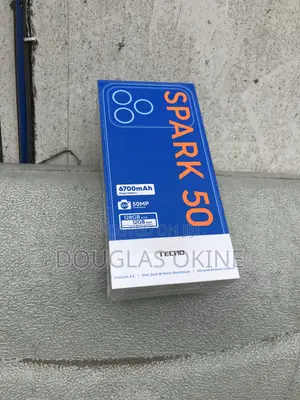 New Tecno Spark 50 128 GB Black