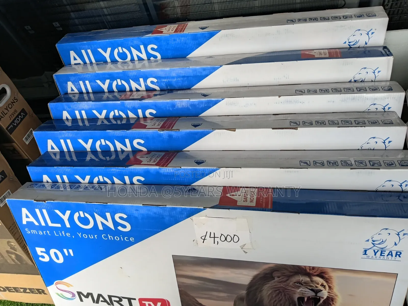Ailyons TV - Big Screen, Frameless!