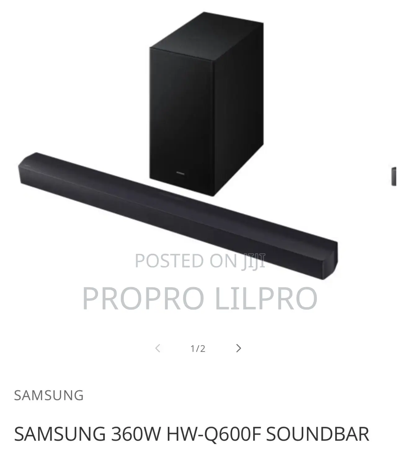 Samsung Sound Bar