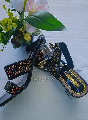 A Stylish Women's Slip-on Mule Sandals