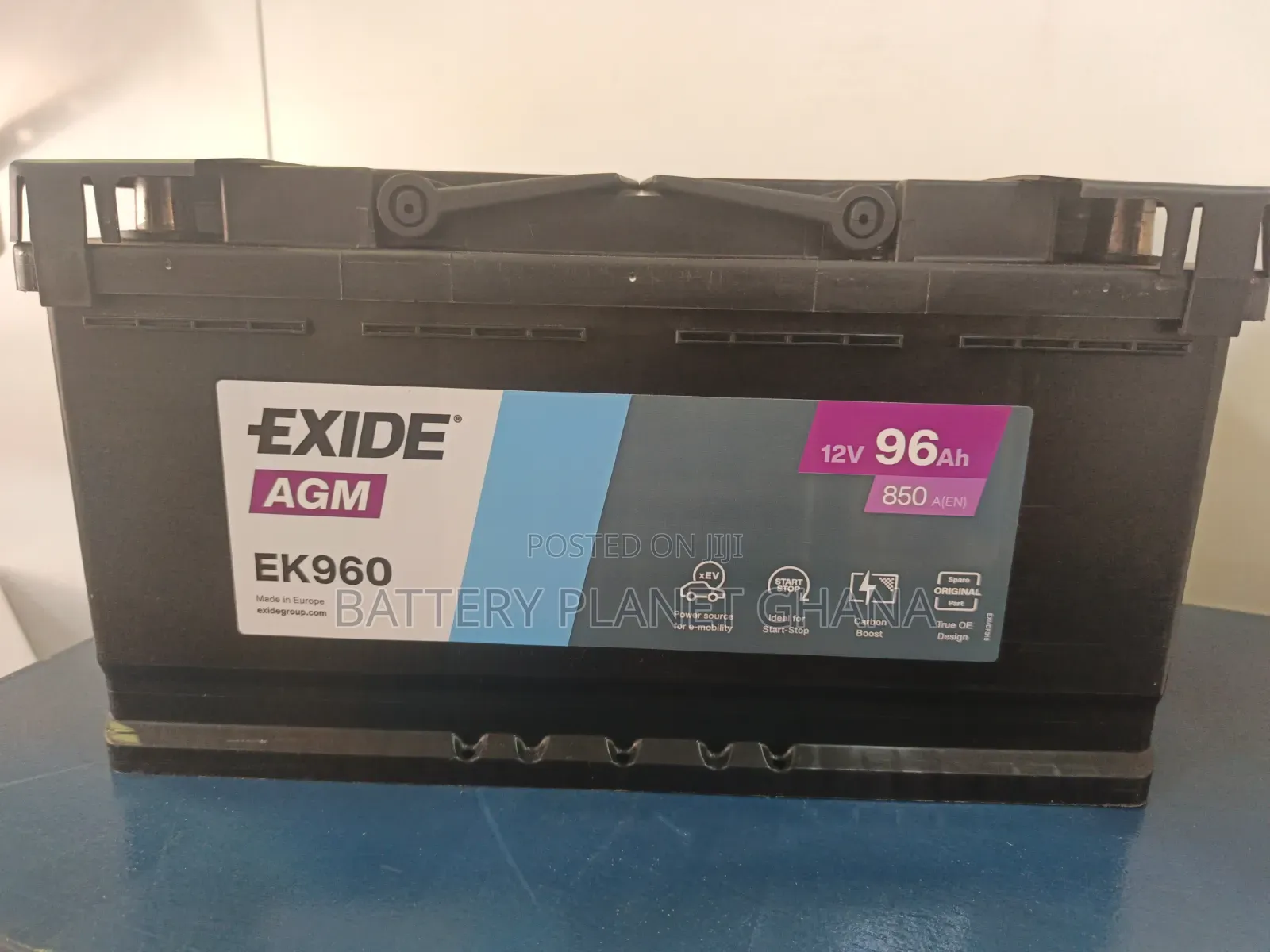 Exide AGM Battery 96 AH (19 Plates)