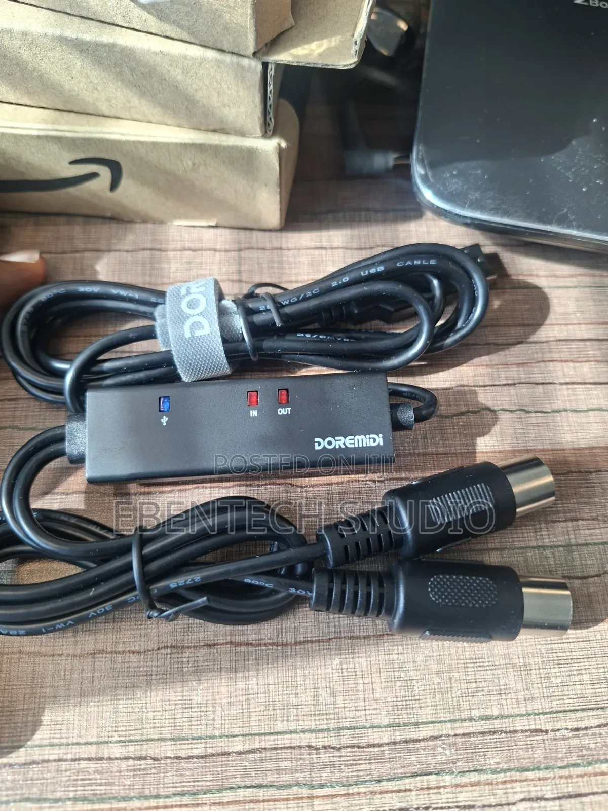 Midi USB Cable Doremidi Midi to USB for Keyboard