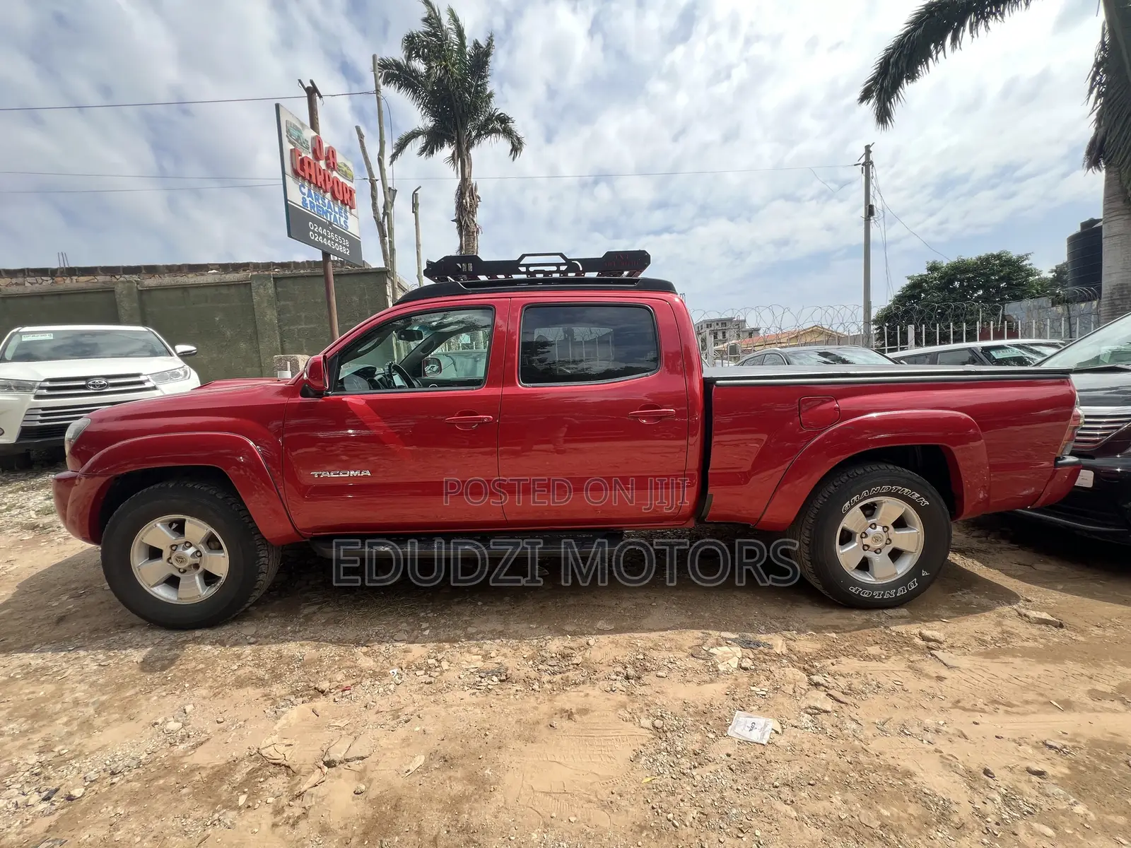 Toyota Tacoma Double Cab V6 Automatic 2011 Red