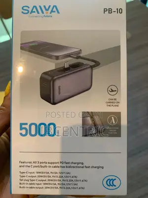 SAIYA PB-10 Mini Portable Power Bank