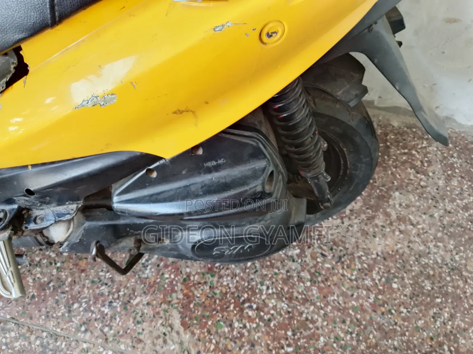 Motorcycle 2015 Yellow