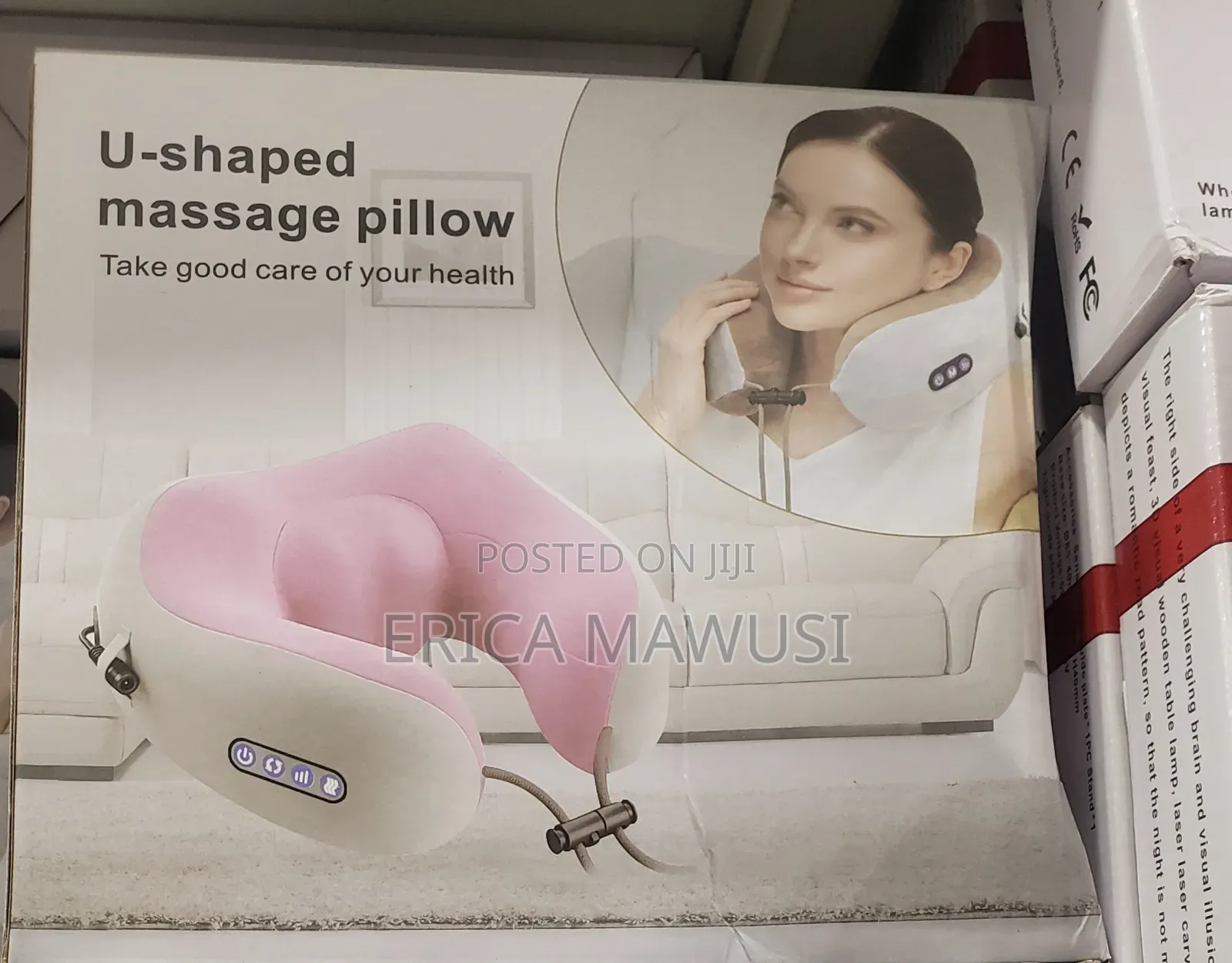 U-Shaped Massage Pillow