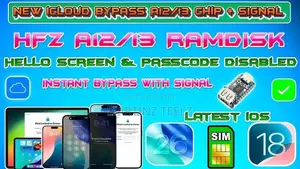 iPhone Upto 11 Pro Max Passcode Bypass With Full Signal