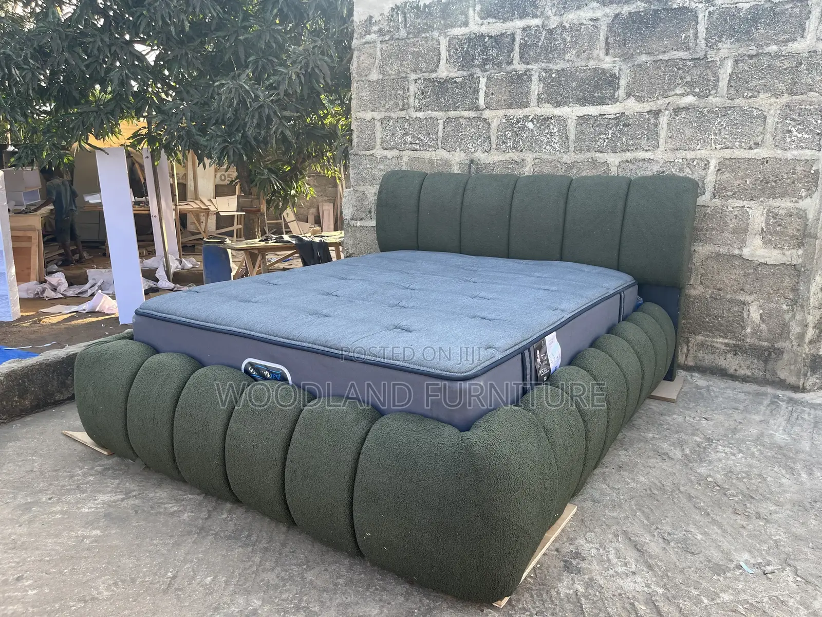 This Double Bed Doesn’t Just Hold a Mattress. It Holds the Room.