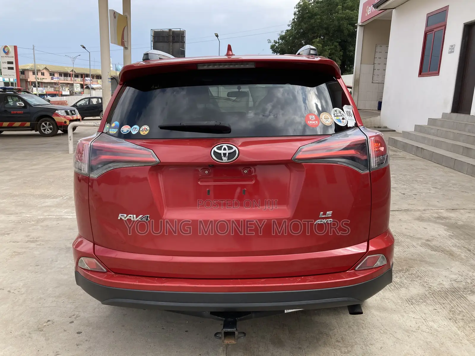 Toyota RAV4 LE AWD (2.5L 4cyl 6A) 2016 Red