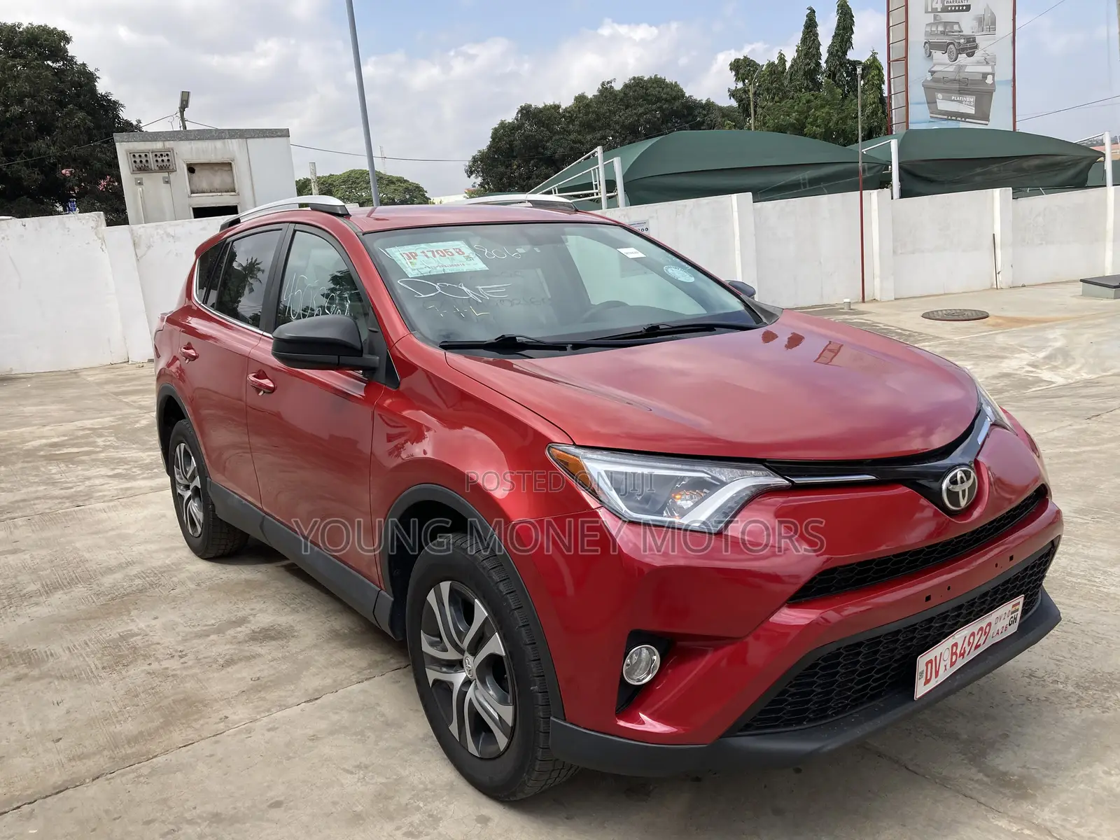 Toyota RAV4 LE AWD (2.5L 4cyl 6A) 2016 Red
