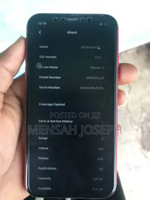 Apple iPhone 11 64 GB Red