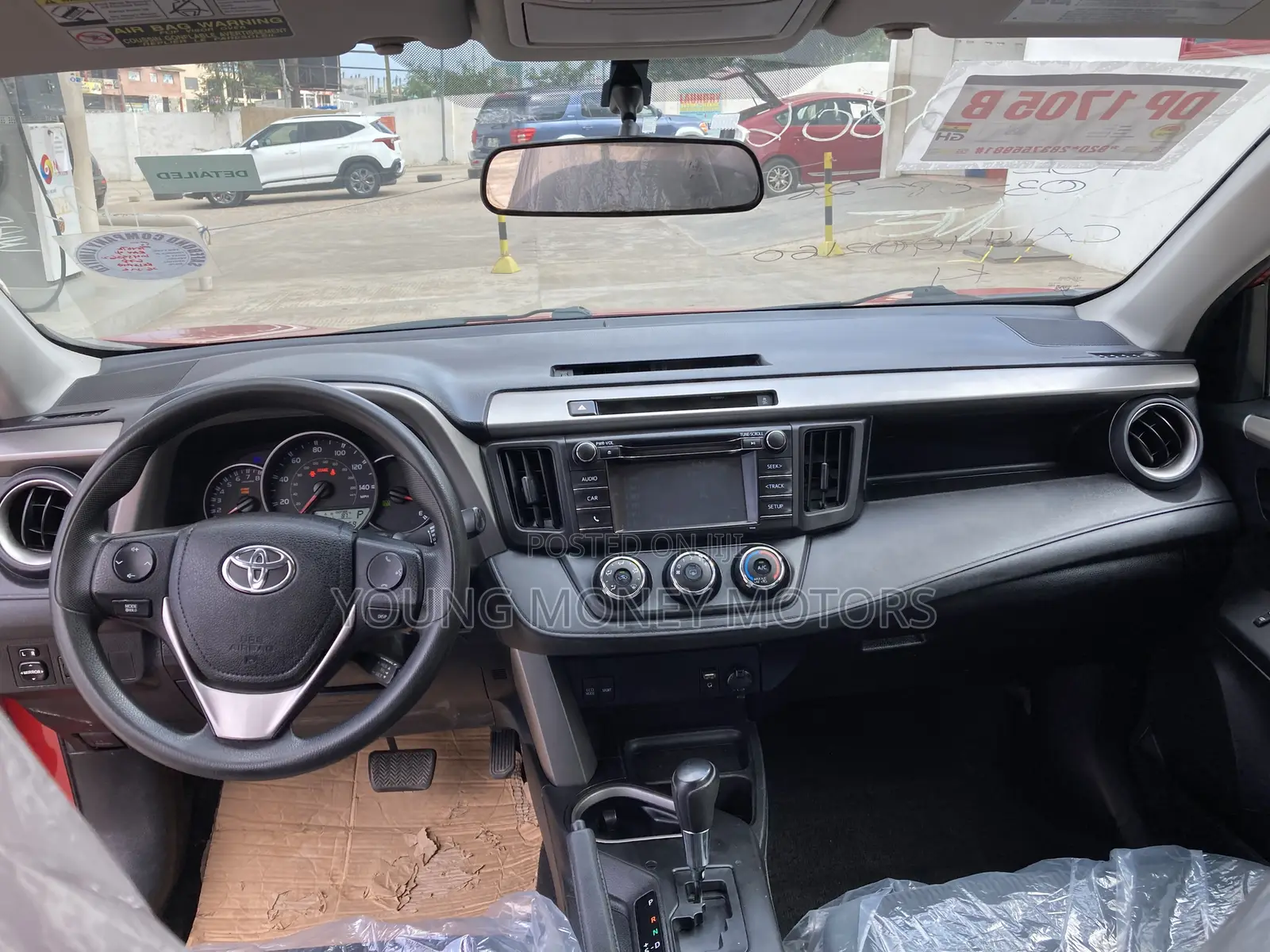 Toyota RAV4 LE AWD (2.5L 4cyl 6A) 2016 Red