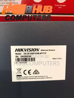 Hikvision DS-3E1506P-EI/M-4P1T1F 4Port Gigabit PoE Smart Manage Switch