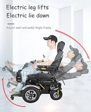 Electirc Wheelchair (Multi Functional. Lie Flat, Sit or Stand)