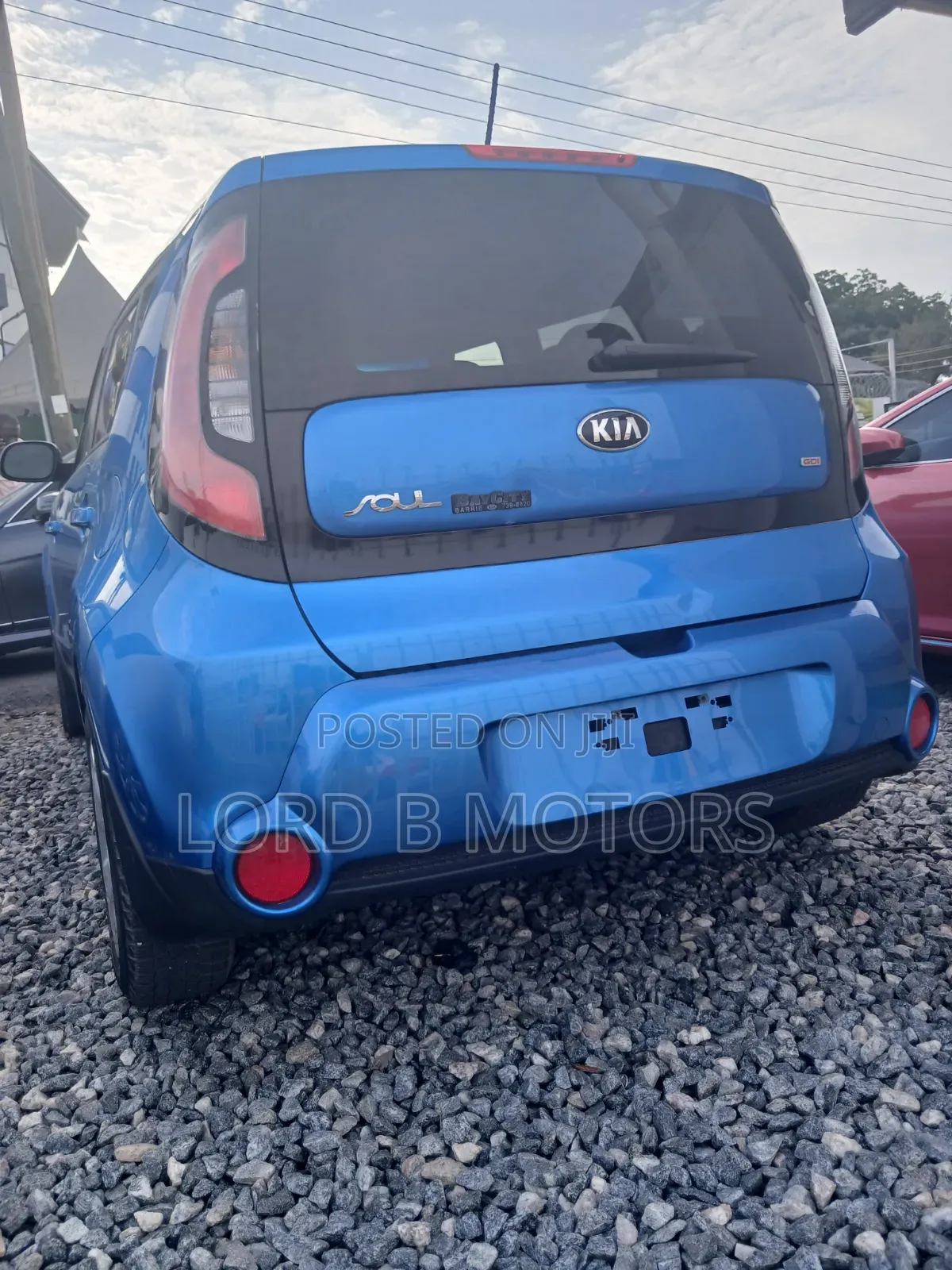 Kia Soul Base Hatchback 2016 Blue