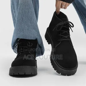 Mens Derby Suede Boots