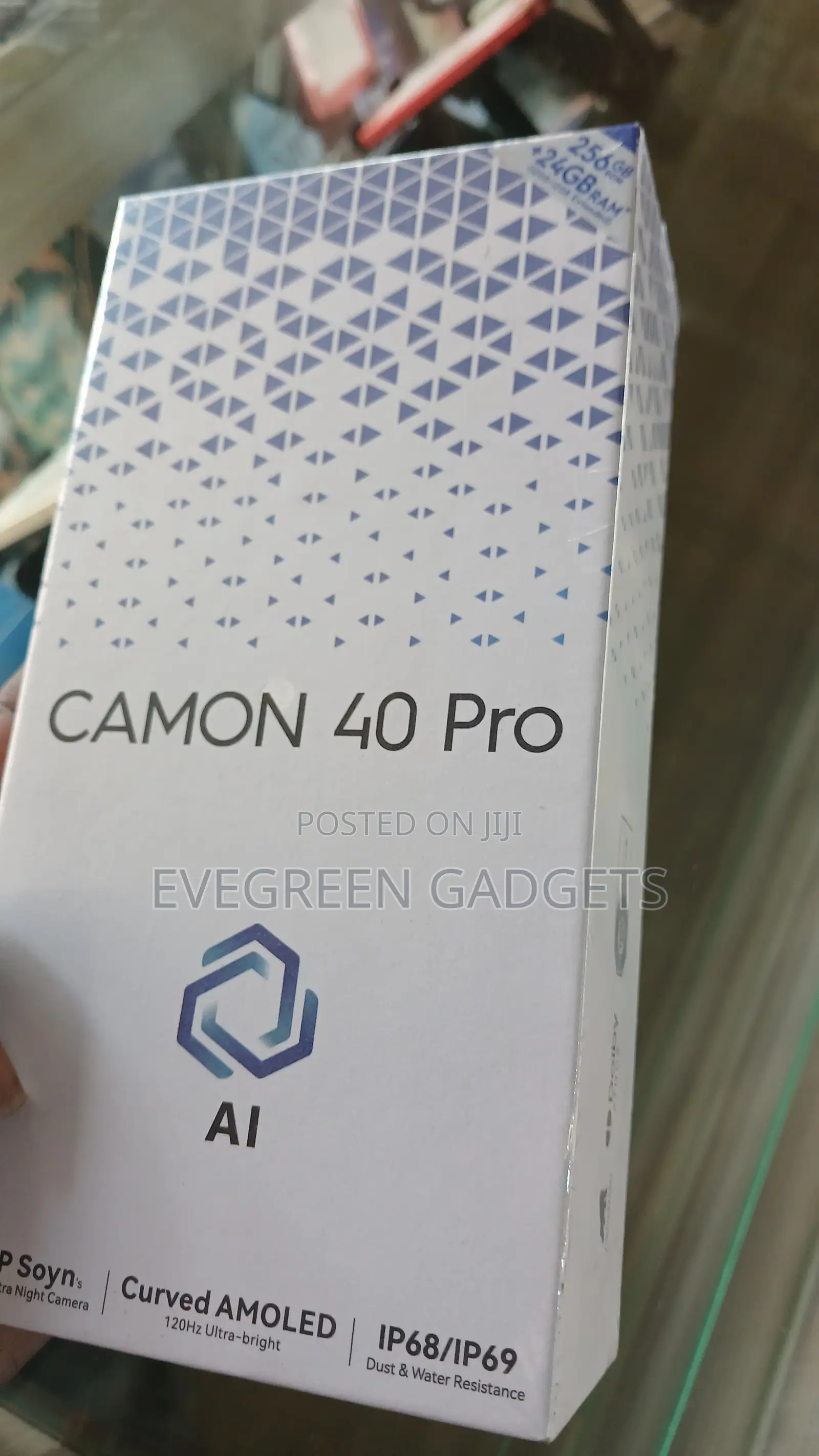 New Tecno Camon 40 Pro 5G 256 GB Black