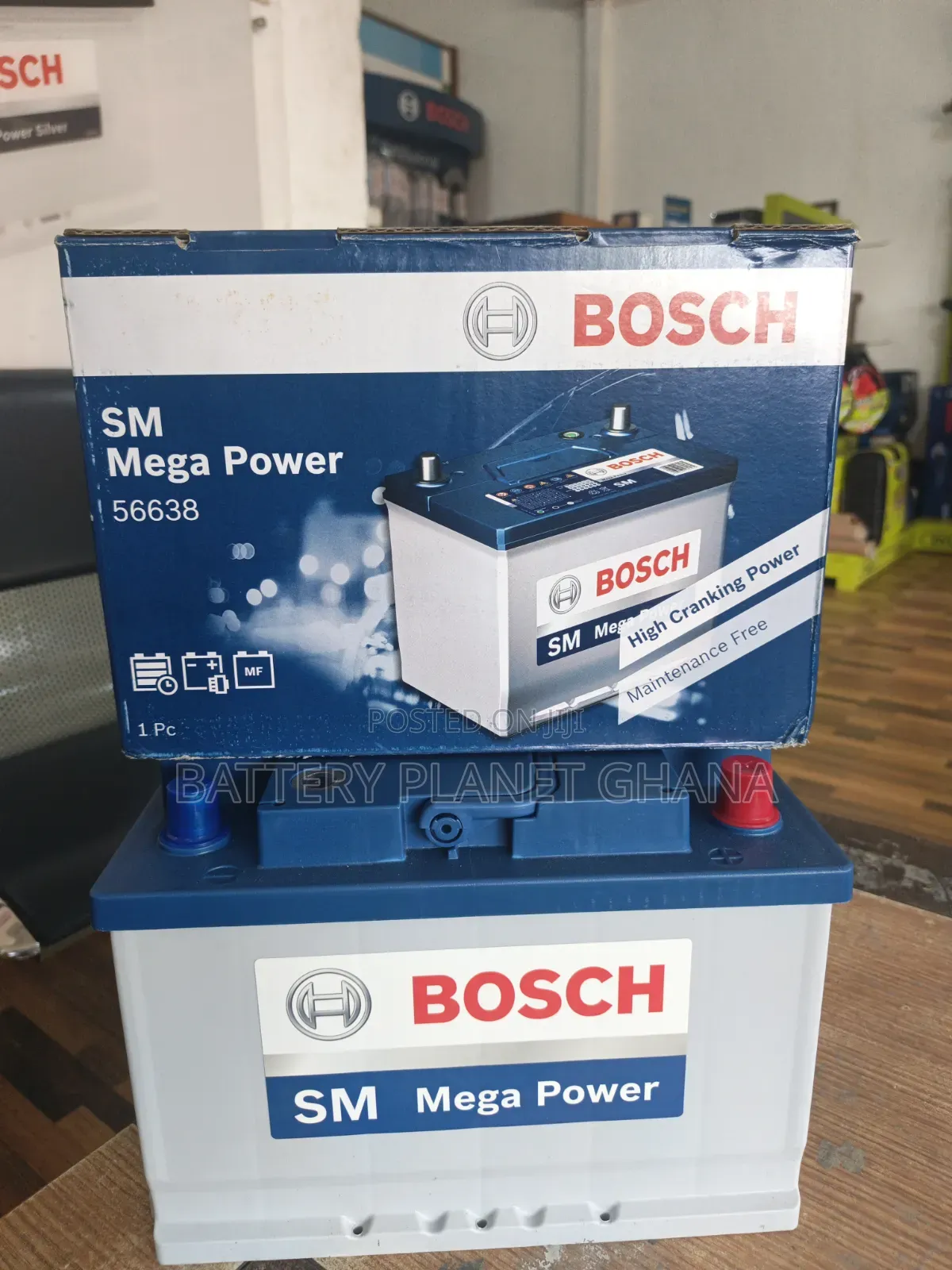 Bosch Battery 56638 (15 Plates)