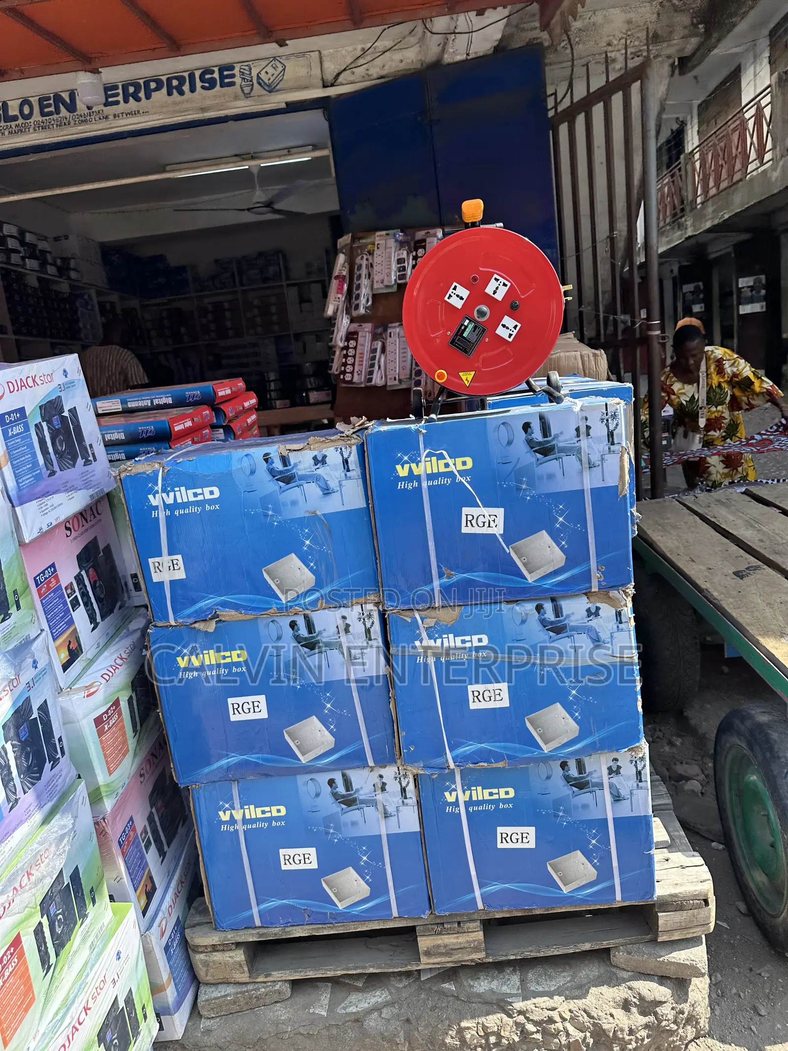 50meters Extension Roller With 2.5mm Cable