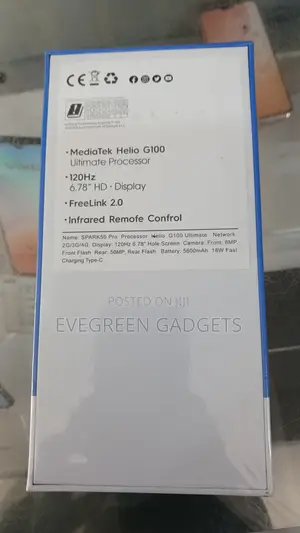 New Tecno Spark 50 Pro 256 GB Green