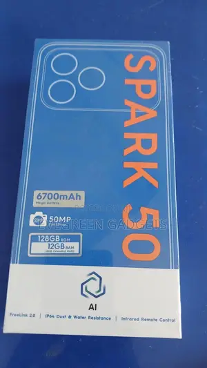 New Tecno Spark 50 128 GB Orange
