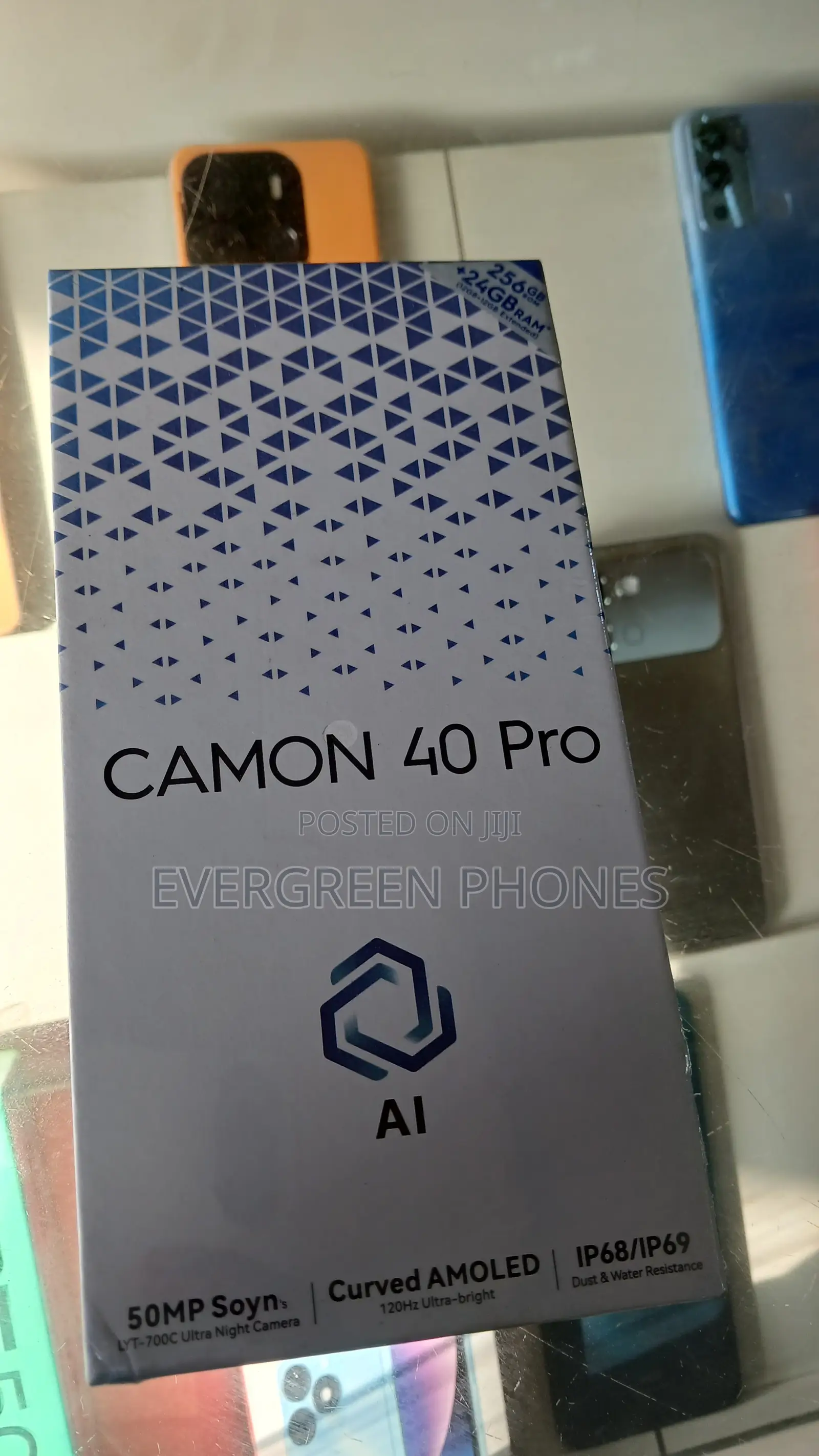New Tecno Camon 40 Pro 5G 256 GB Rose Gold