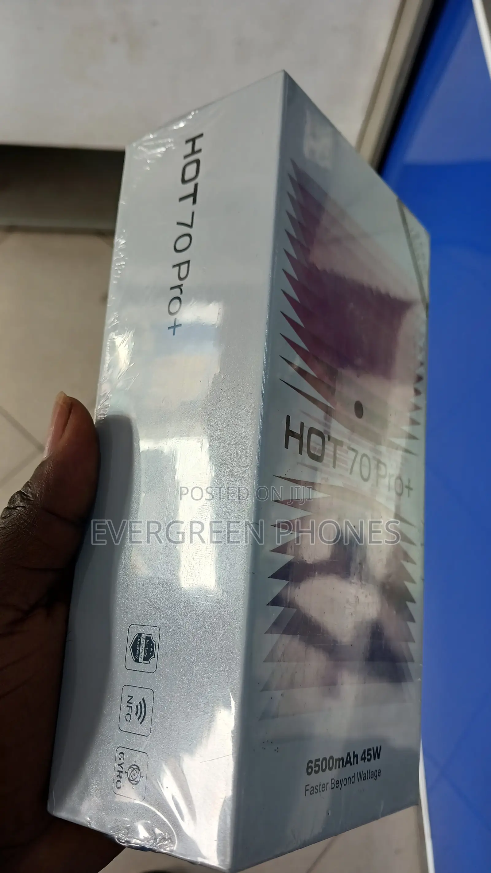 New Infinix Hot 70 Pro 5G+ 256 GB Black