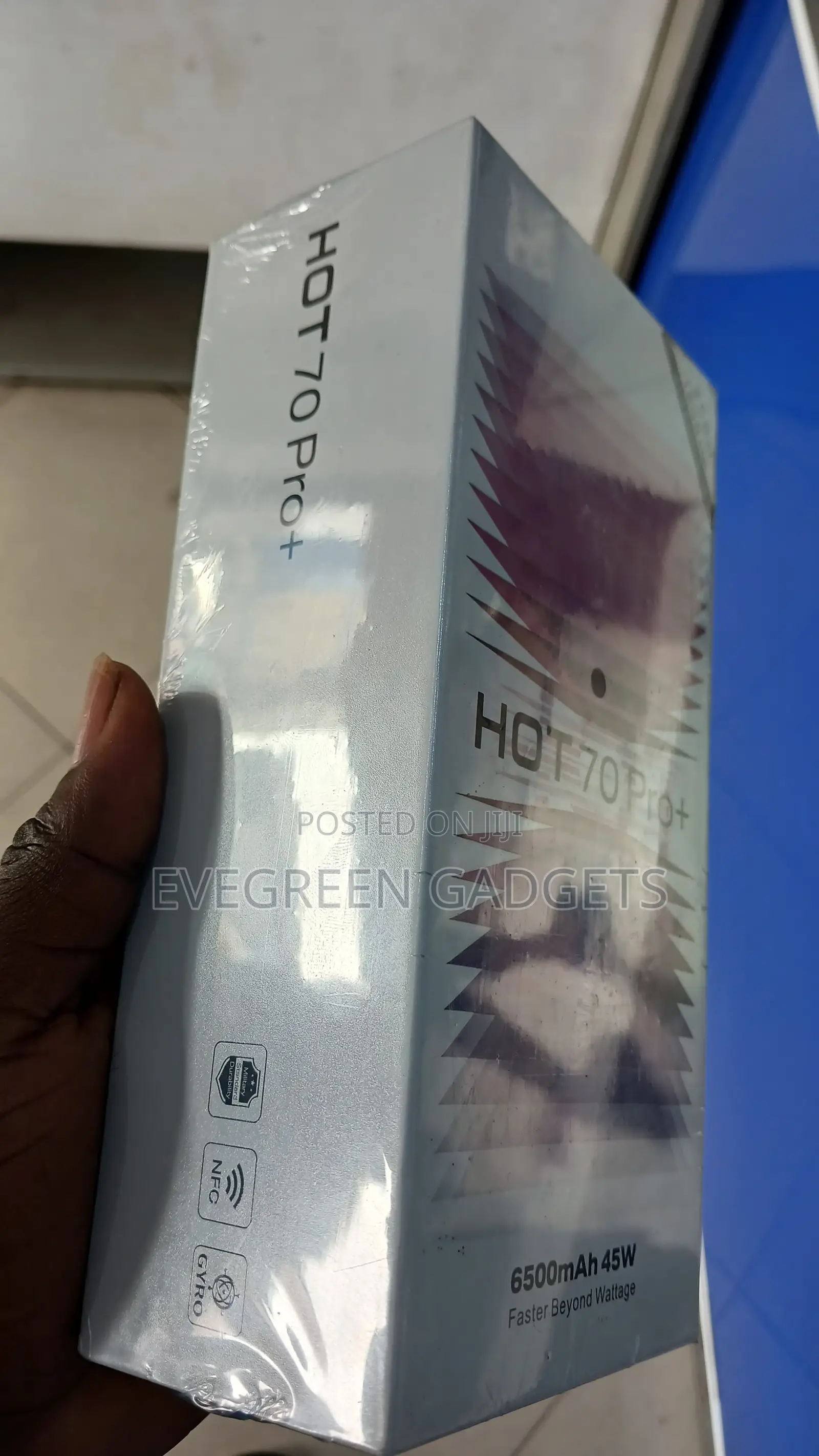 New Infinix Hot 70 Pro 5G+ 256 GB Black