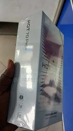 New Infinix Hot 70 Pro 5G+ 256 GB Black