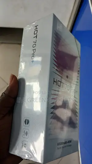 New Infinix Hot 70 Pro 5G+ 256 GB Black