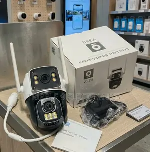 Dual Lens 4G Surveillance Camera
