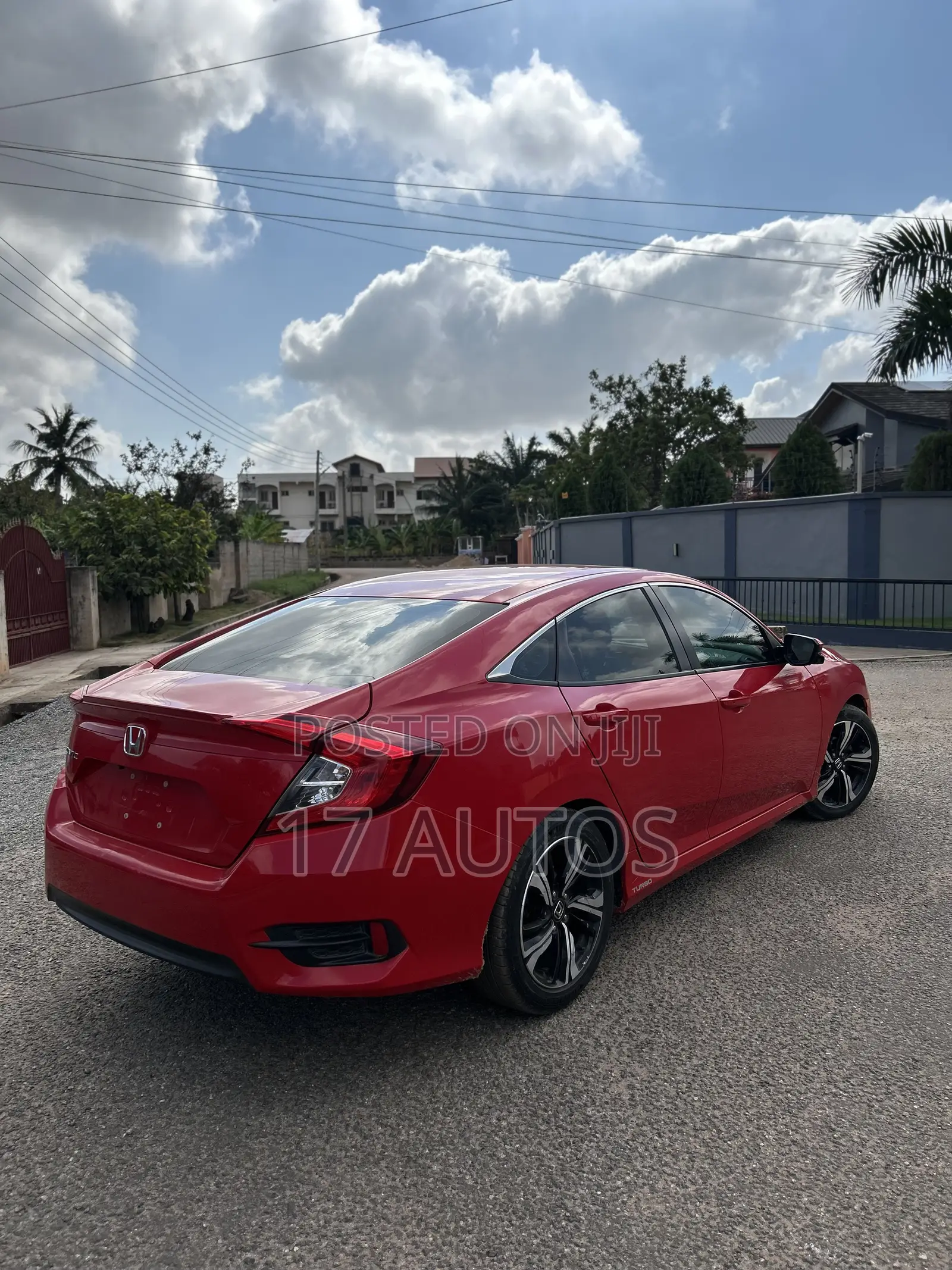 Honda Civic EX-L Sedan 2018 Red