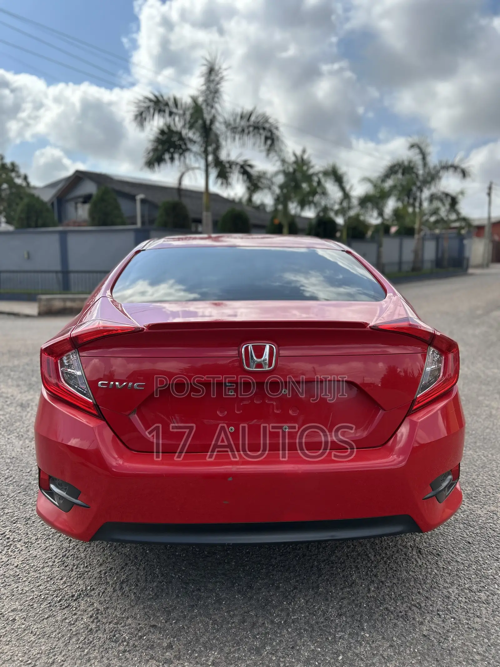 Honda Civic EX-L Sedan 2018 Red