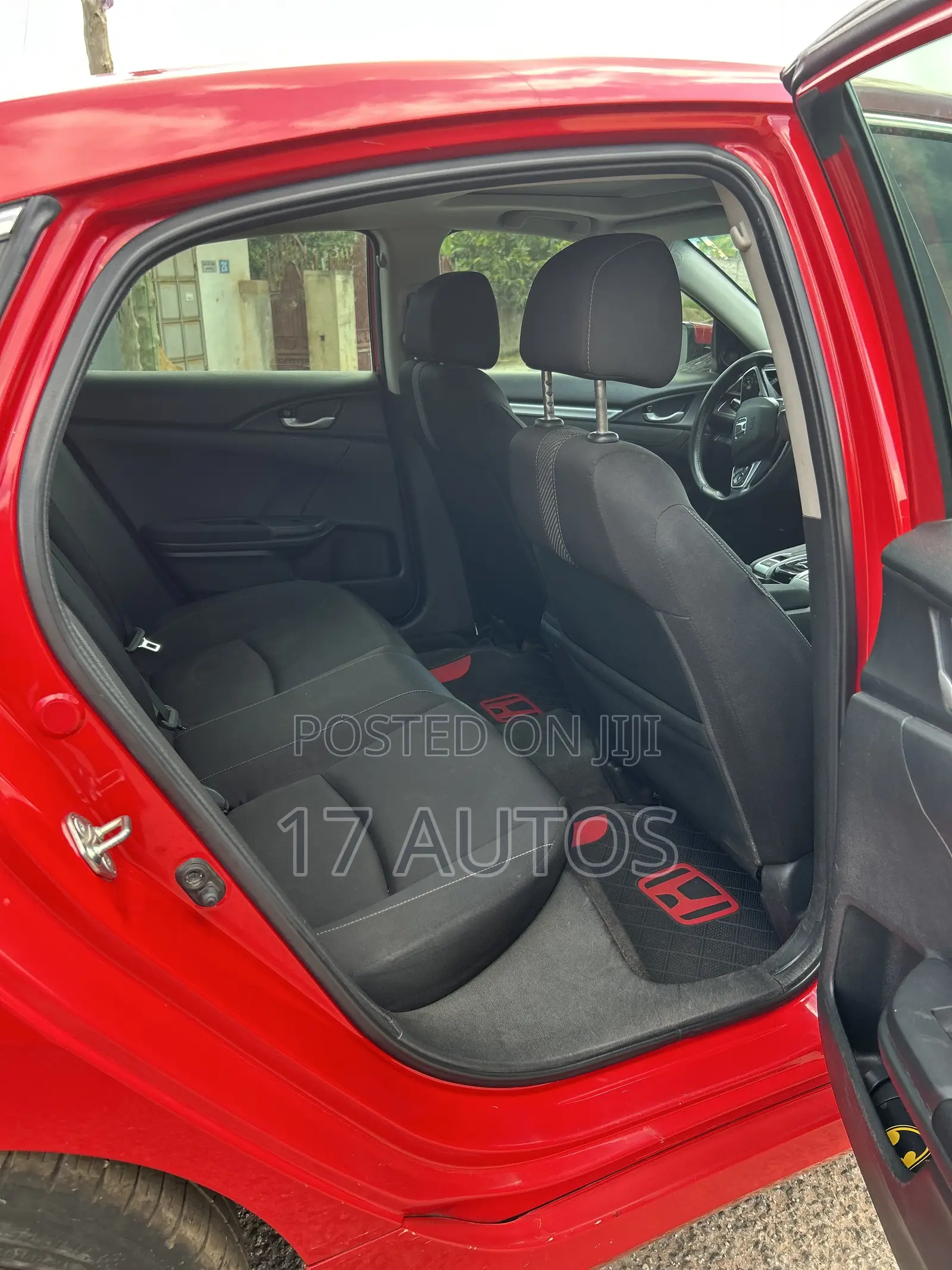 Honda Civic EX-L Sedan 2018 Red