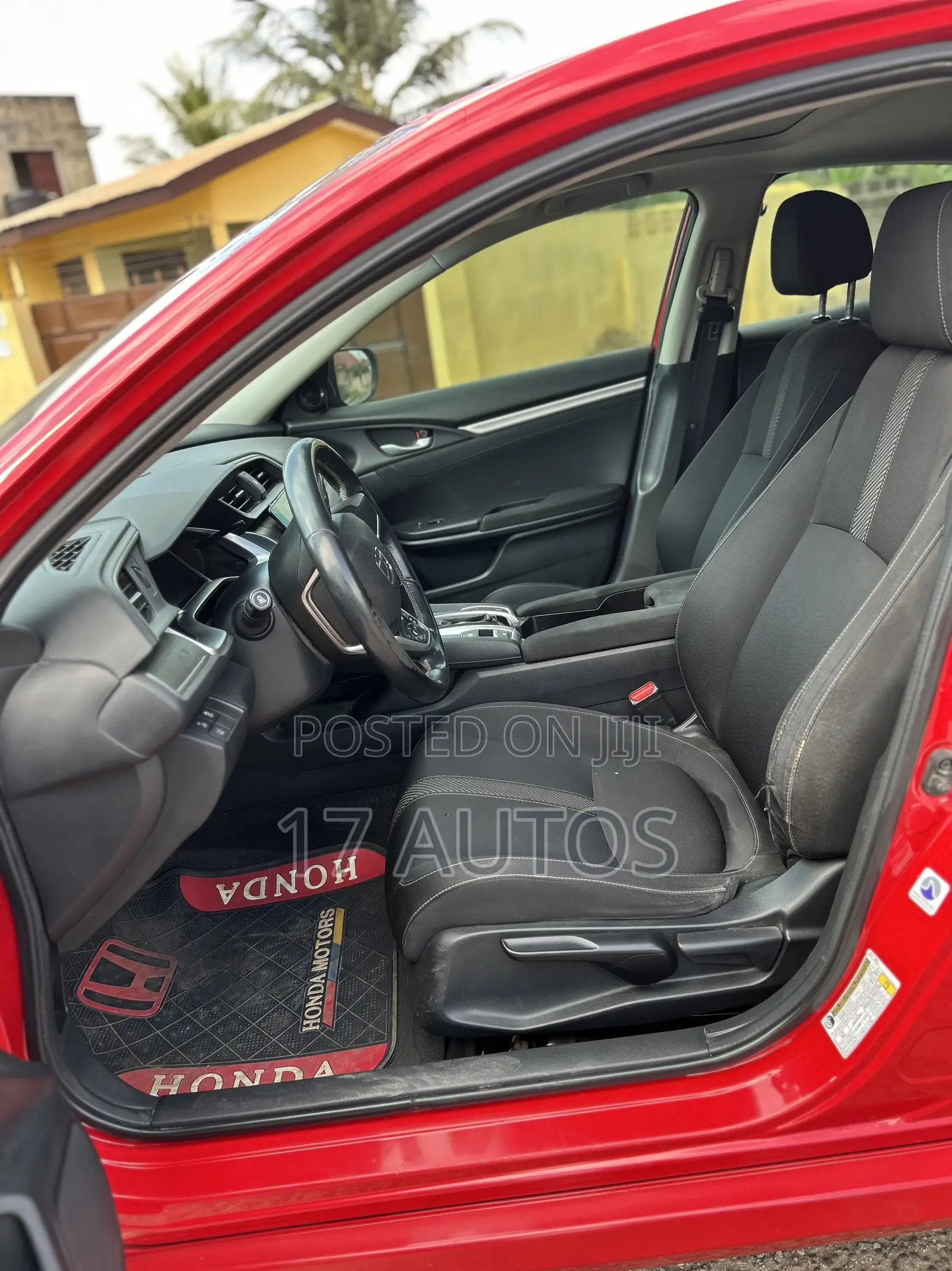 Honda Civic EX-L Sedan 2018 Red