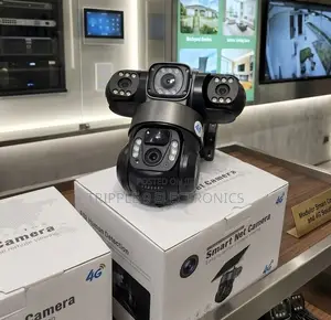 V380 Pro 4G Triple Lens Security Camera (Solar Powered)