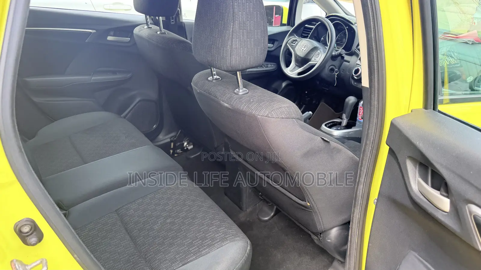 Honda Fit 2015 Yellow