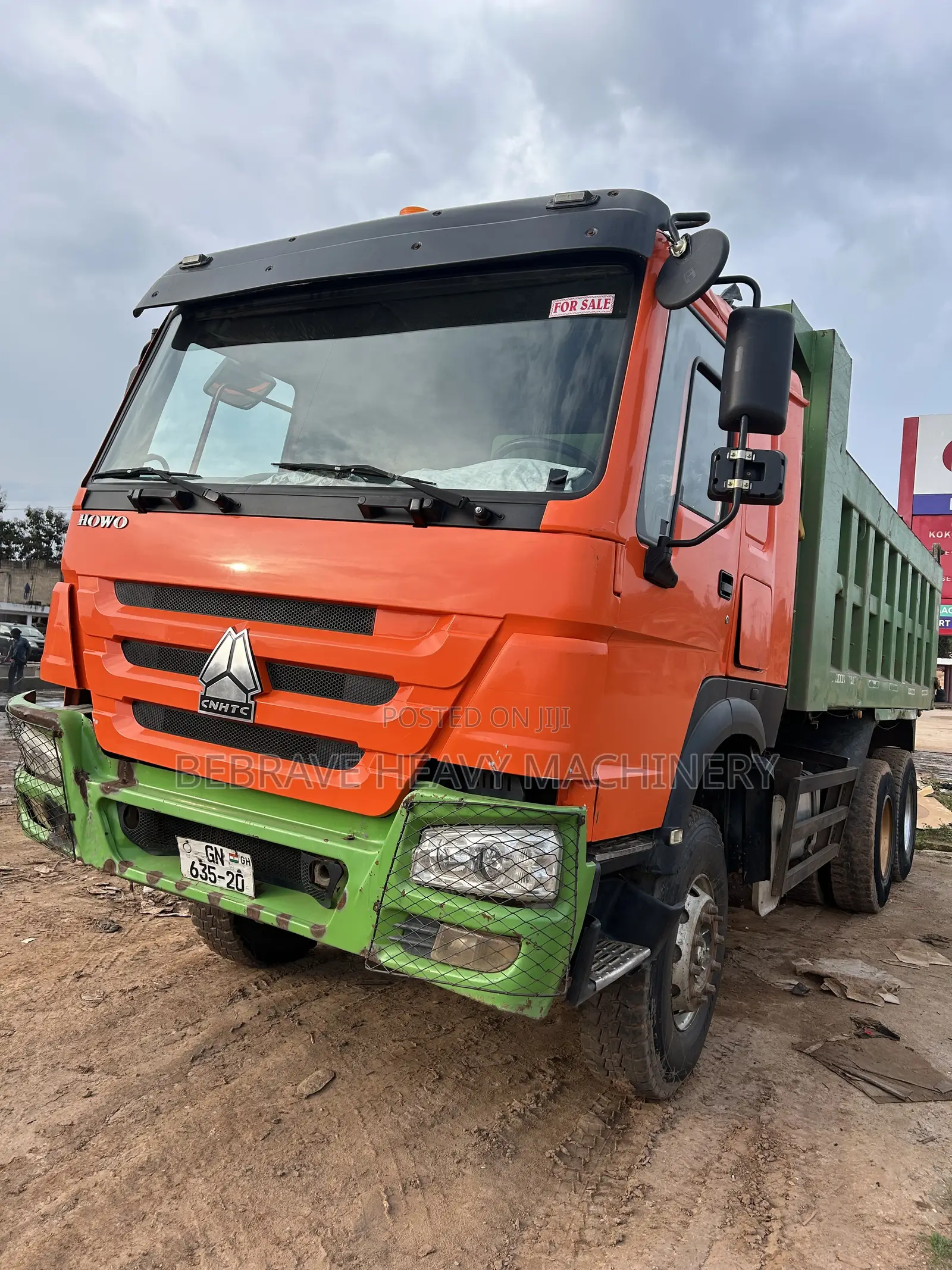 Ghana Used HOWO 371hp