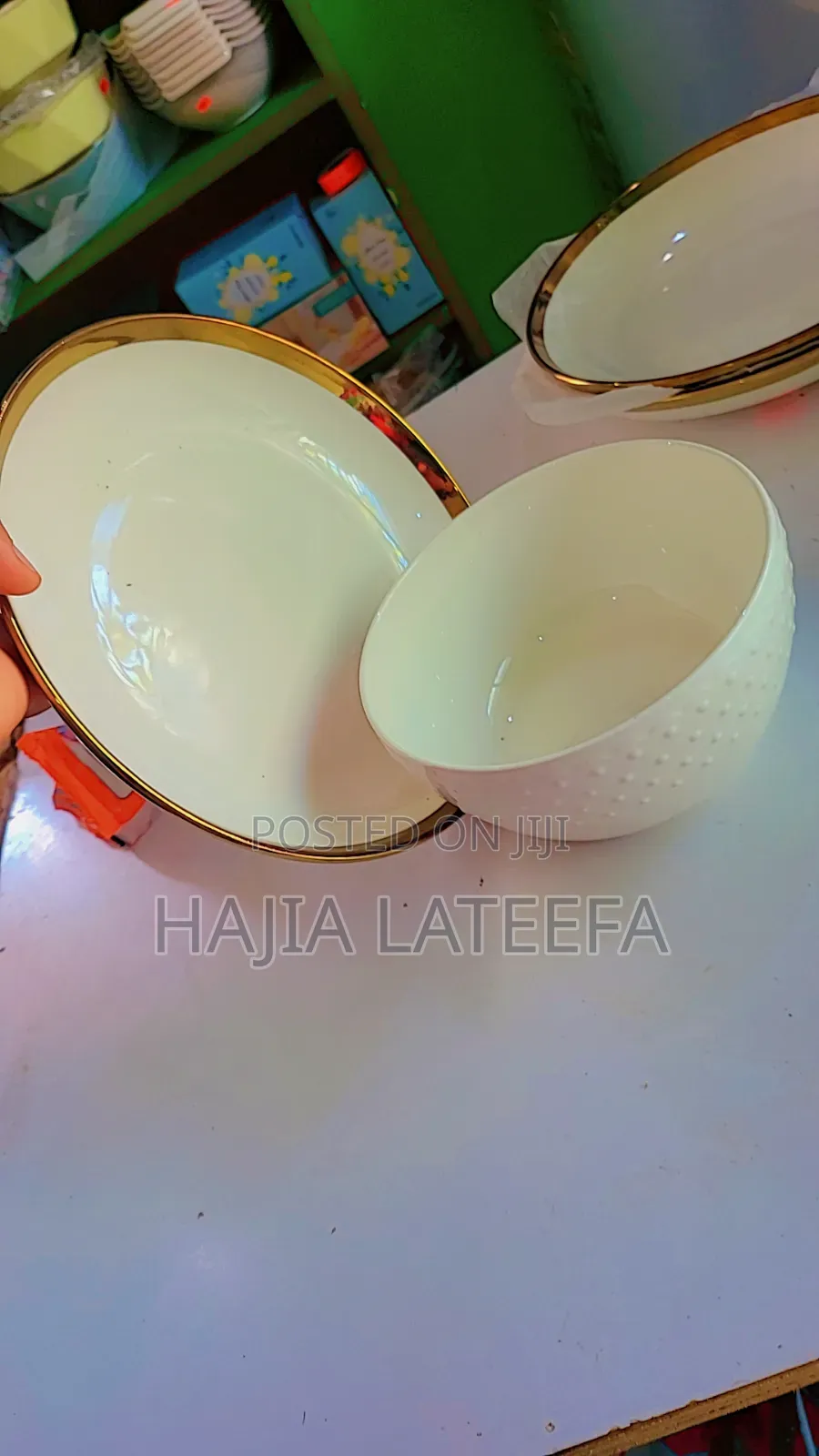 Ceramic and Unbreakable Bouls